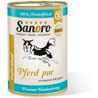 Sanoro Pures Muskelfleisch vom Pferd 12x400g von Sanoro