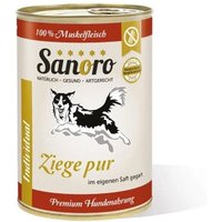 Sanoro Pures Ziegen Muskelfleisch 12x400g von Sanoro