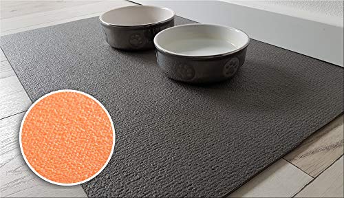 SanoZoo, die Napfunterlage! Öko-TEX - Made in Germany - Futtermatte für Katzen 30 x 40 cm Orange SanoZoo, die Napfunterlage! Öko-TEX - Made in Germany - Futtermatte für Katzen 30 x 40 cm Orange von Sanosoft