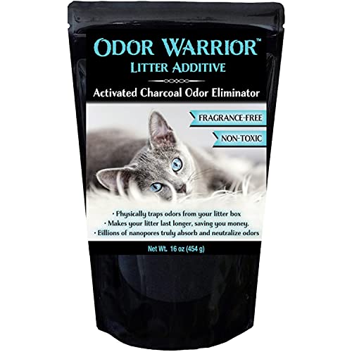 Sapphire Labs Odor Warrior Katzenstreu-Geruchskontrolle | Katzenstreu-Geruchskontrolle mit ultra-absorbierender Aktivkohle | Verlängern Sie die Lebensdauer Ihres Katzenstreu mit einer wirklich parfümfreien Streulösung Sapphire Labs Odor Warrior Katzenstreu-Geruchskontrolle | Katzenstreu-Geruchskontrolle mit ultra-absorbierender Aktivkohle | Verlängern Sie die Lebensdauer Ihres Katzenstreu mit einer wirklich parfümfreien Streulösung von Sapphire Labs