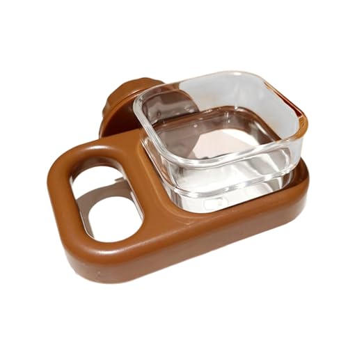 Vogelnapf mit Aufsätzen, Klammer, transparenter Futterbecher für Kakadus, Conures und andere kleine Vögel, Vogelkäfig, Wasserbecher von Sarhula