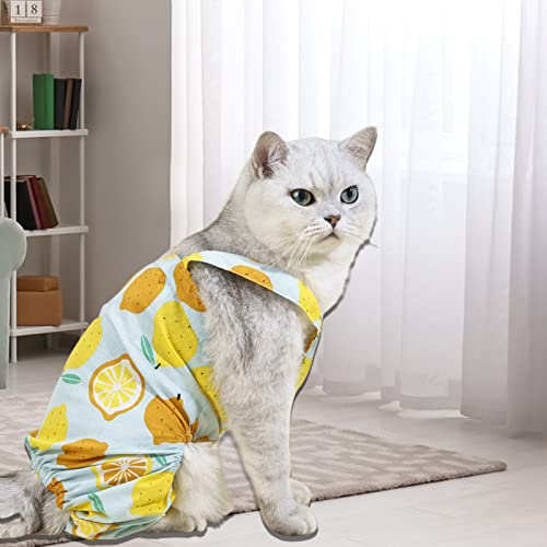 Saterkali Welpenkleidung Pullover Streetwear Waschbar Strapsbekleidung Sommer Hund Vierbeinshirt Katze Kleidung XS von Saterkali