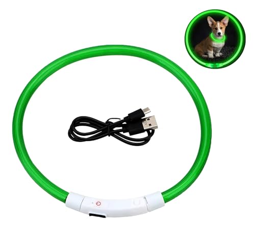 LED Leuchthalsband Hund Leuchthalsband für Hund USB Aufladbar Leuchtendes Hundehalsband Wasserdicht mit 3 Beleuchtungsmodi Halsband Hund mit Einstellbarer Länge für Kleine Große Katze LED Leuchthalsband Hund Leuchthalsband für Hund USB Aufladbar Leuchtendes Hundehalsband Wasserdicht mit 3 Beleuchtungsmodi Halsband Hund mit Einstellbarer Länge für Kleine Große Katze von Sathychanpy