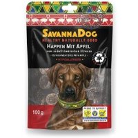 SavannaDog Happen mit Apfel vom südafrikanischen Strauss 100g SavannaDog Happen mit Apfel vom südafrikanischen Strauss 100g von SavannaDog