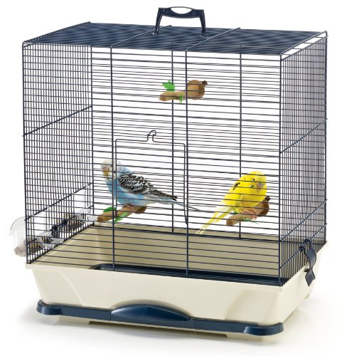 Savic 553838 Vogelheim Primo 40, 46 x 32 x 48 cm, blau/beige von Savic