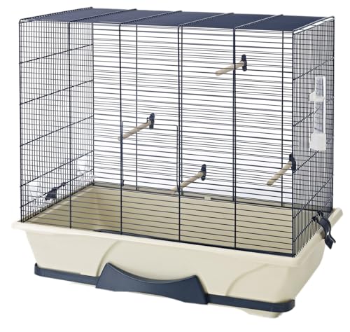 Savic 556600 Vogelheim Primo 50, 65 x 38 x 56 cm, blau/beige von Savic