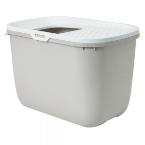 Savic Katzentoilette Hop In - weiß/beige Savic Katzentoilette Hop In - weiß/beige von Savic