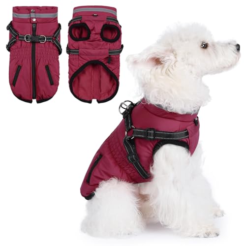 Savlot Hunde-Wintermantel Warme Hundejacke Hundeweste Winddichte Hundekleidung für kaltes Wetter, Haustierbekleidung für kleine, Mittelgroße und Große Hunde Savlot Hunde-Wintermantel Warme Hundejacke Hundeweste Winddichte Hundekleidung für kaltes Wetter, Haustierbekleidung für kleine, Mittelgroße und Große Hunde von Savlot