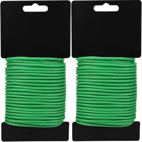 2pcs Gartendraht, 3.5mm X 20 m Pflanzendraht Weich, Bindedraht Ummantelt, Pflanzendraht Zum Anbinden Von Kletterrosen Geeignet, PflanzenstüTze Im Garten,DIY-Bastelprojekte ,Sträucher und Blumen 2pcs Gartendraht, 3.5mm X 20 m Pflanzendraht Weich, Bindedraht Ummantelt, Pflanzendraht Zum Anbinden Von Kletterrosen Geeignet, PflanzenstüTze Im Garten,DIY-Bastelprojekte ,Sträucher und Blumen von Sazhdmo