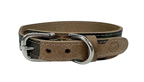 Sazzz Halsband voor Hond Boho Vintage leer Camouflage 32-39x3 cm Sazzz Halsband voor Hond Boho Vintage leer Camouflage 32-39x3 cm von Sazzz