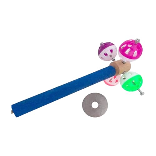 Buntes Vogel-Spielzeug mit strukturierten Oberflächen für verschiedene kleine bis große Vögel, Käfigbereicherung Buntes Vogel-Spielzeug mit strukturierten Oberflächen für verschiedene kleine bis große Vögel, Käfigbereicherung von Sbshiouu