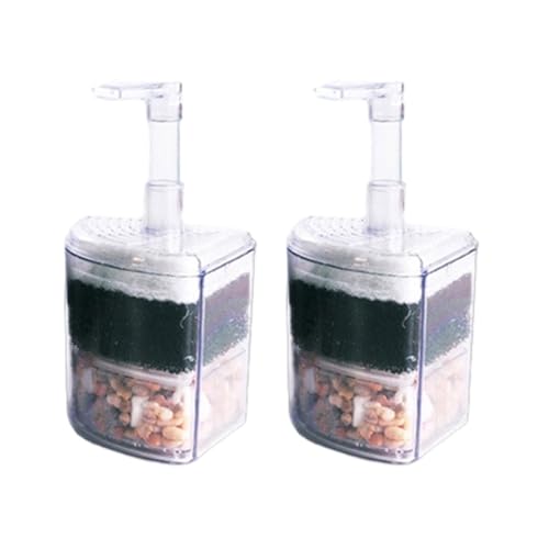 Sbshiouu 2 Stück Aquarium Filter Biofilter für Süßwasser und Salzwasser Fischtank Filter Baumwolle Filter Kartuschenfilter Sbshiouu 2 Stück Aquarium Filter Biofilter für Süßwasser und Salzwasser Fischtank Filter Baumwolle Filter Kartuschenfilter von Sbshiouu