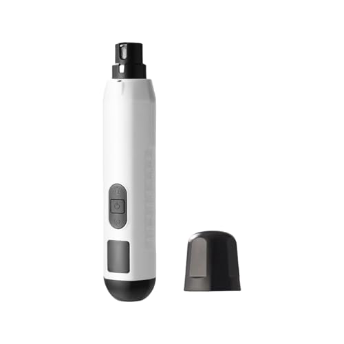 Sbshiouu Elektrische Haustiernägel Mühle Mit Doppel LED Leuchten Und LCD Bildschirm Für Sichere Ruhige Katzenhundnägel Zu Hause Doppellicht Pet Pet Nagel Mühle von Sbshiouu