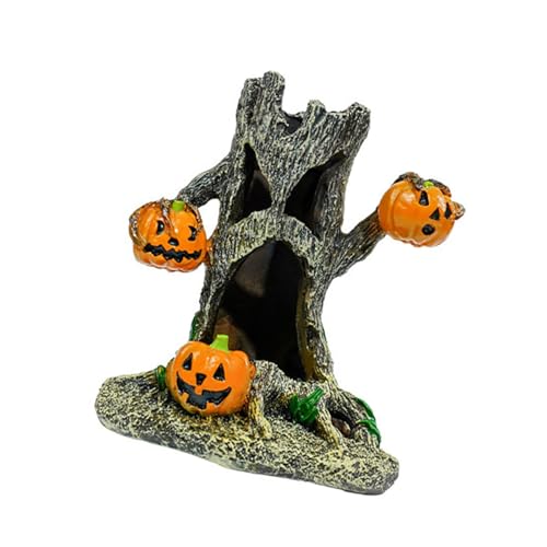 Sbshiouu Halloween Underwater Decors Stumpfkürbishaus Harzstatuen Für Aquarien Fischtanks Und Außenverdrehung Sbshiouu Halloween Underwater Decors Stumpfkürbishaus Harzstatuen Für Aquarien Fischtanks Und Außenverdrehung von Sbshiouu