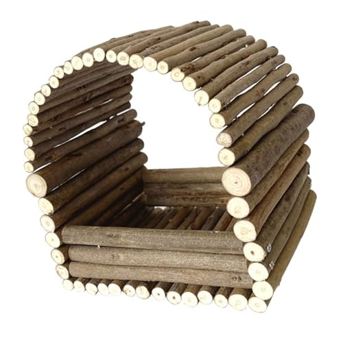 Sbshiouu Komfortables Brutnest aus gebogenem Holz für Papageien, sicheres Vogelnest für Haustierpapageien, natürliche Wurstung Sbshiouu Komfortables Brutnest aus gebogenem Holz für Papageien, sicheres Vogelnest für Haustierpapageien, natürliche Wurstung von Sbshiouu