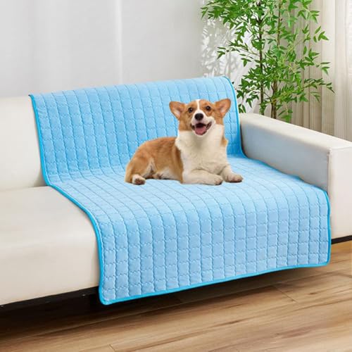 Kühlmatte für Hunde Katzen, Hund Kühlmatte Katze Kühlkissen, Waschbar Rutschfest Haustier Sommer Kühlmatten für Kleine Große Hunde Indoor Kühlmatte für Hunde Katzen, Hund Kühlmatte Katze Kühlkissen, Waschbar Rutschfest Haustier Sommer Kühlmatten für Kleine Große Hunde Indoor von Sbyzm