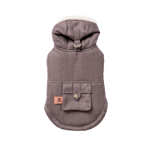 Pet Coat L (45 cm) Braune Polyester 365 Scalper Home von Scalpers