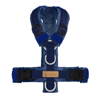 Hundegeschirr Blue Jeans - XXS / Aluminium von ScandiPaws