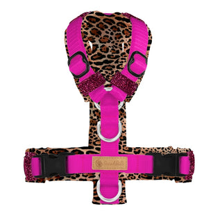 Hundegeschirr Crazy Pink Leo - XXS / Kunststoff von ScandiPaws