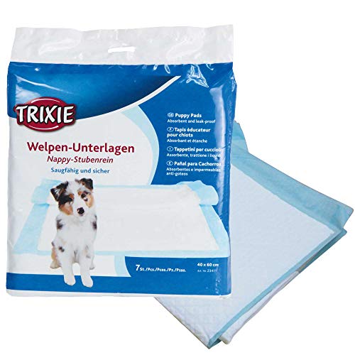 3 x 7 Stück - Trixie Welpen Unterlage Nappy Stubenrein - Mehrpack - 21 Stück von Schecker