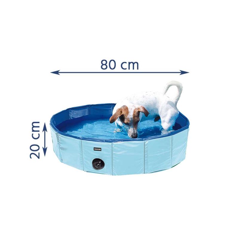 Hundepool Doggy Pool - Pool für Hunde 80 x 20 cm von Schecker