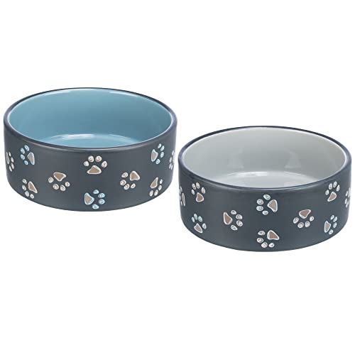 Keramiknäpfe Set 0,75 l blau und grau - Hundenapf - So schön können Hundenäpfe Sein! Keramiknäpfe Set 0,75 l blau und grau - Hundenapf - So schön können Hundenäpfe Sein! von Schecker