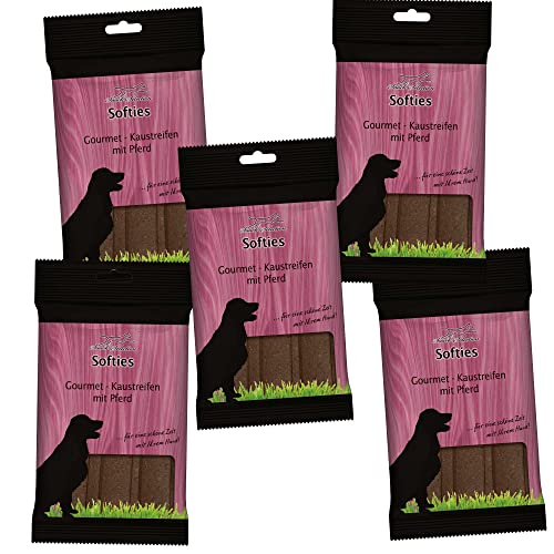 Schecker 20 Stück Gourmet Kaustreifen Pferd - leicht teilbar - Pferd - hochbekömmlich - für empfindliche und Futtermittel-Sensitive Hunde Schecker 20 Stück Gourmet Kaustreifen Pferd - leicht teilbar - Pferd - hochbekömmlich - für empfindliche und Futtermittel-Sensitive Hunde von Schecker