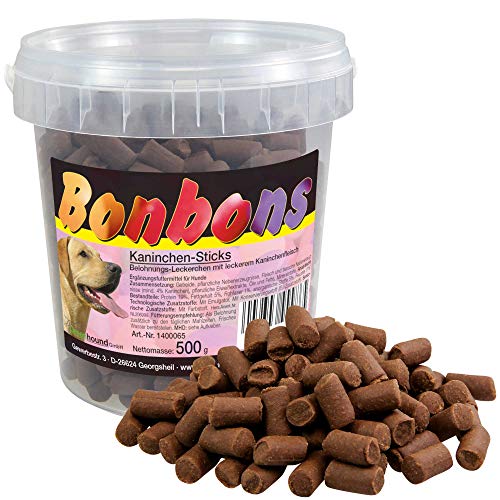 Schecker 3x500g - Hundesticks mit Kaninchen - weiche und fettarme Hundeleckerlie Schecker 3x500g - Hundesticks mit Kaninchen - weiche und fettarme Hundeleckerlie von Schecker