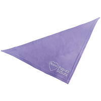 Schecker - Besticktes Halstuch Papa´s Schatz + Name im Herz [65cm - Flieder] von Schecker