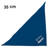 Schecker - Besticktes Halstuch Zicke + Name [35cm - Blau] von Schecker