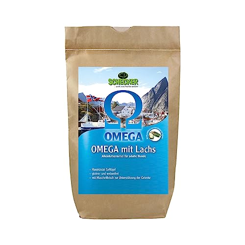 Schecker Trockenfutter - Omega mit Lachs - 12 kg - Hundefutter - glutenfrei - weizenfrei von Schecker