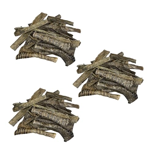 Schecker Dörrfleisch - Straußenhaut - 3 x 100g - hypoallergen - Nicht allzu Harte, feine, Flexible Hau Schecker Dörrfleisch - Straußenhaut - 3 x 100g - hypoallergen - Nicht allzu Harte, feine, Flexible Hau von Schecker