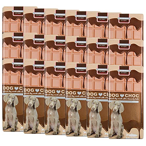 Schecker Dog Choc Hundeschokolade mit Lachs 18 x mit speziellen Rezepturen nur für Hunde Schecker Dog Choc Hundeschokolade mit Lachs 18 x mit speziellen Rezepturen nur für Hunde von Schecker