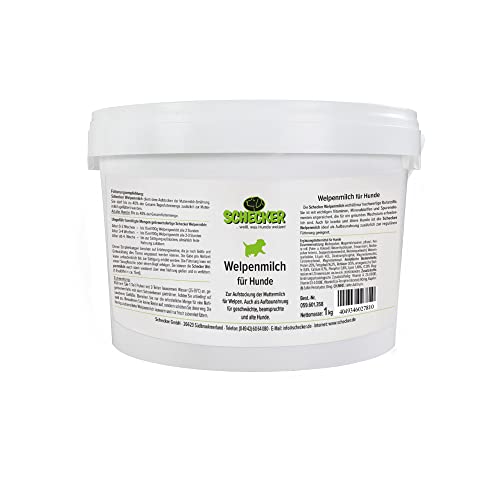 Schecker Dogreform Welpenmilch 1kg Muttermilchersatz von Züchtern bekommen wir Immer Wieder EIN Dickes Lob für Diese Aufbaumilch von Schecker