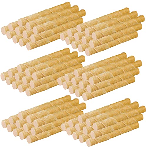 Schecker Gefüllte Kaurollen - leckere Büffelhaut Röllchen mit zart schmelzender Cremefüllung - 6 x 264g (je 12 Stück) mit Pansen von Schecker