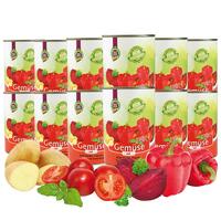 Schecker - Gemüse PUR - rot [12 x 410g] von Schecker