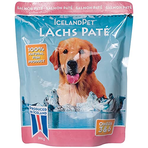 Exlusiv bei Schecker Nassfutter für Hunde - Iceland 100% Lachs - pur - 3 x 300 g - getreidefrei - zum BARFen geeignet von Schecker