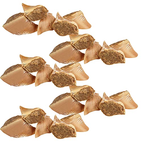 Schecker Kausnack - gefüllte Kauhufe - Nicht splitternd - geruchsarm - leckerer Schleckspaß - Rinderhufe für den Hund - 25 Stück Schecker Kausnack - gefüllte Kauhufe - Nicht splitternd - geruchsarm - leckerer Schleckspaß - Rinderhufe für den Hund - 25 Stück von Schecker