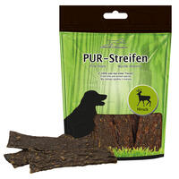 Schecker - PUR-Streifen Hirsch [12 x 100g] von Schecker