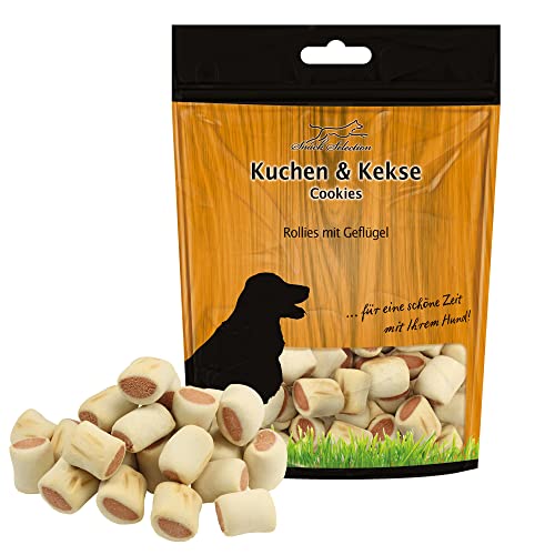 Schecker Rollies Geflügel 2 x 500g - sie fetten und krümeln Nicht - mit leckerer Geflügelfüllung Schecker Rollies Geflügel 2 x 500g - sie fetten und krümeln Nicht - mit leckerer Geflügelfüllung von Schecker