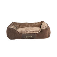 Schecker - SCRUFFS® Chester Box Bett - Chocolate - [90 x 70 cm] von Schecker