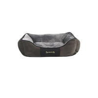 Schecker - SCRUFFS® Chester Box Bett - Graphit - [75 x 60 cm] von Schecker