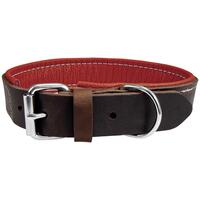 Schecker - Schecker Hunde-Halsband "Moorfeuer", Farbe: braun-feuerrot [40 cm lang x 20 mm breit] von Schecker