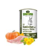 Schecker - Schecker Hundemenü - Kaninchen mit Buchweizen, Kürbis und Löwenzahn [1 x 410g] von Schecker