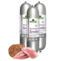 Schecker - Schecker Hundewurst XXL Sensitiv [3 x 800g] von Schecker