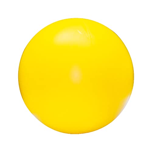 Schecker Treibball gelb aus hartem Kunststoff ca. 25 cm von Schecker