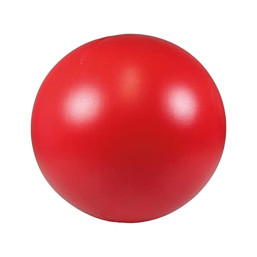 Schecker Hundespielzeug - Treibball in Rot für Hunde aus hartem Kunststoff ca. 25 cm von Schecker