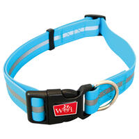 Schecker - Wigzi Halsbänder NEON - Größe M [Blau] von Schecker