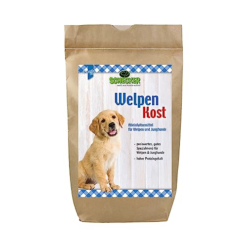 Schecker Trockenfutter - Welpen Kost mit Geflügel - 12 kg - Welpenfutter - hoher Proteingehalt von Schecker