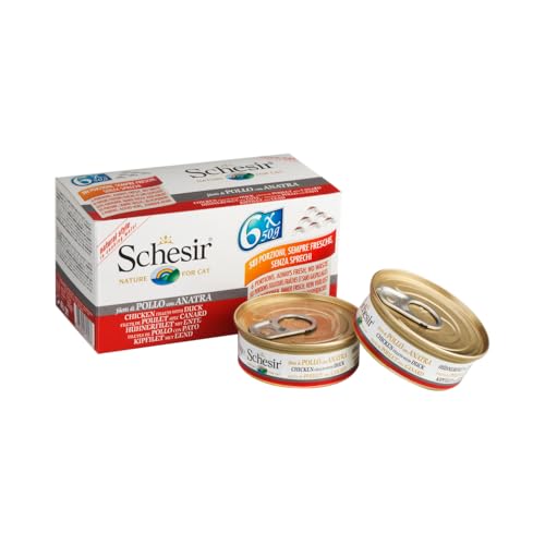 AGR.as Delic Katzenfutter, Multipack, 6 x 50 g Thon/Garnelen von Schesir